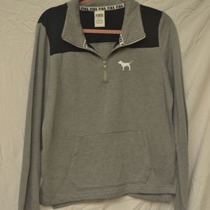 PINK Fleece Lined Quarter-Zip